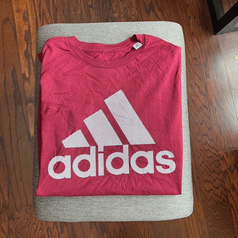 Adidas Tee Burgundy